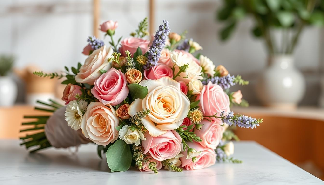 Seasonal flower arrangements